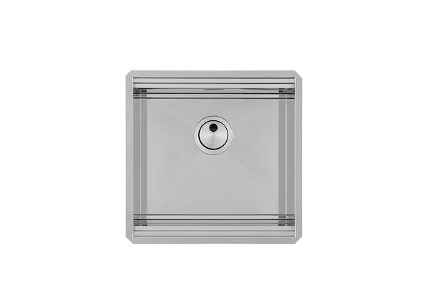 Spülbecken Milanello Workstation, Edelstahlspülen