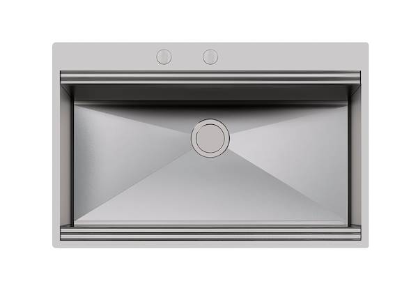 Spülbecken Milanello Workstation, Edelstahlspülen