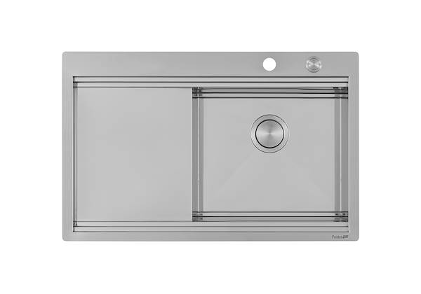 Spülbecken Milanello Workstation, Edelstahlspülen