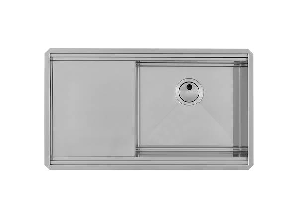 Spülbecken Milanello Workstation, Edelstahlspülen