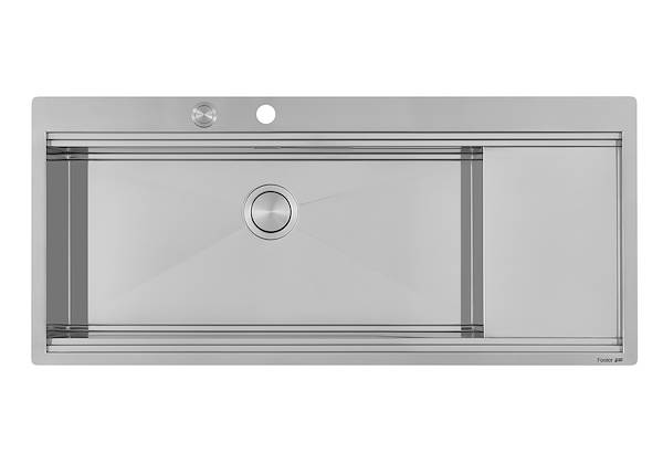 Spülbecken Milanello Workstation, Edelstahlspülen