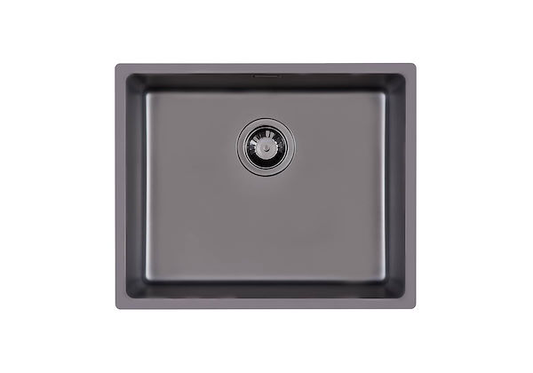 SMOKEY 500 GUN METAL, Edelstahlspülen