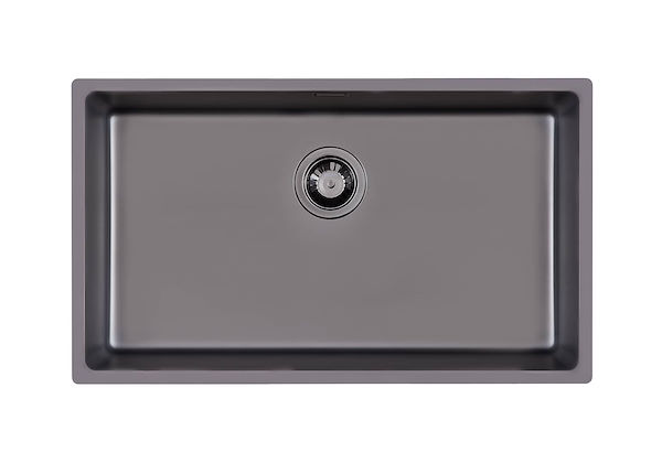 SMOKEY 710 GUN METAL, Edelstahlspülen