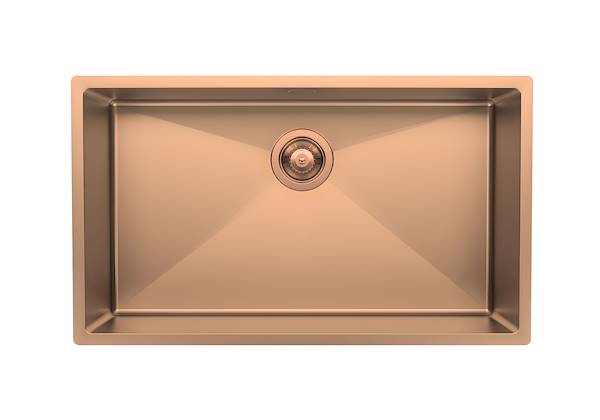 Spülbecken Quadra R12 Brandy Fumè, Edelstahlspülen