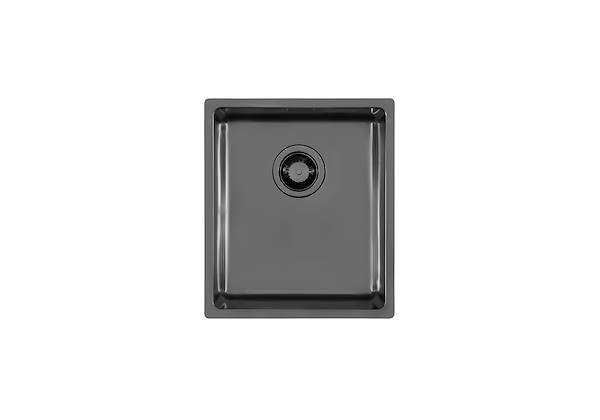 Spülbecken KE Gun Metal, Edelstahlspülen