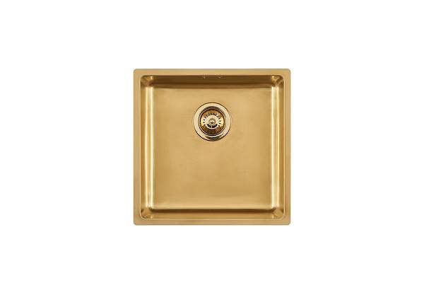 Spülbecken KE - R15 Vintage Gold, Edelstahlspülen