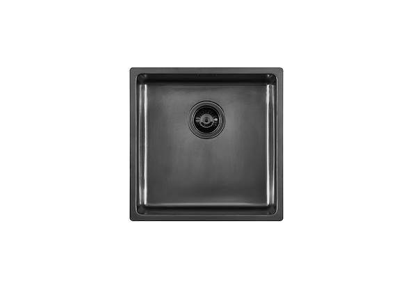 Spülbecken KE - R15 Vintage Gun Metal, Edelstahlspülen