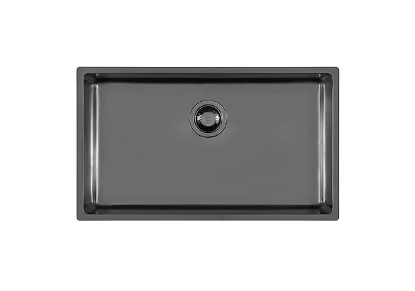 Spülbecken KE Gun Metal, Edelstahlspülen