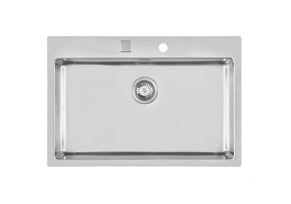 Spülbecken KE Aufliegend I Flächenbündig, Edelstahlspülen
