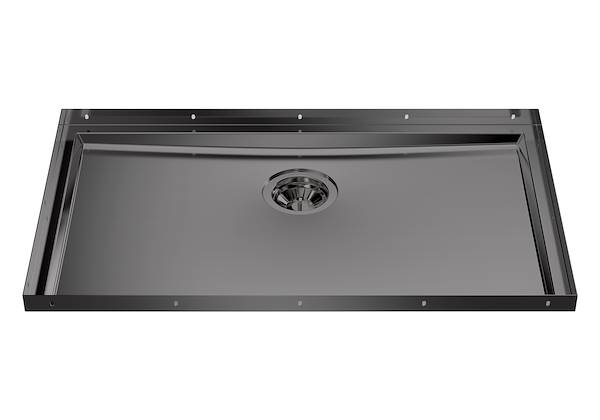 Spülbecken Phantom Base Gun Metal, Edelstahlspülen