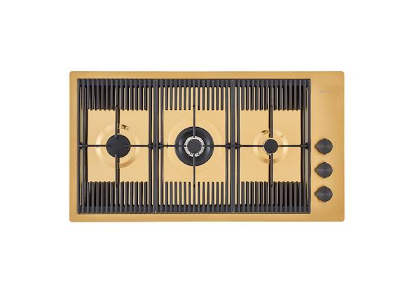 Kochfeld Milanello Gold, Gaskochfelder