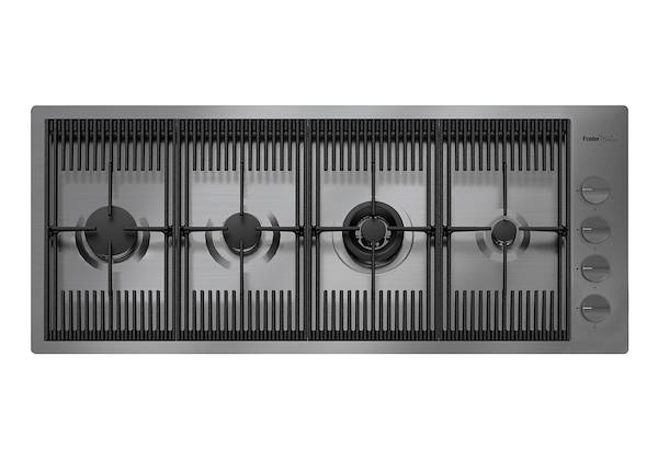 Kochfeld Milanello Gun Metal, Gaskochfelder