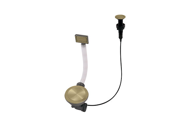 Automatischer Abfluss Space Push Gold, Zubehör und Ergänzungen