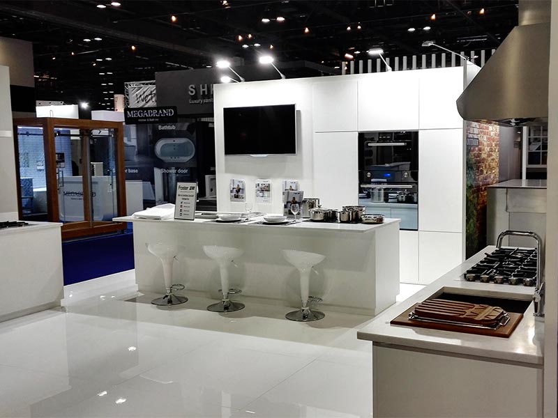 Foster auf der KBis in Orlando, Made in Italy in den Vereinigten Staaten
