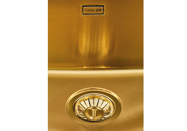 Überlauf-Abfluss mit Blende 3, 5" Gold, Zubehör und Ergänzungen