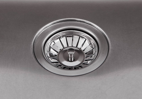 Abfluss Basket, satiniert ohne Überlauf, Zubehör und Ergänzungen