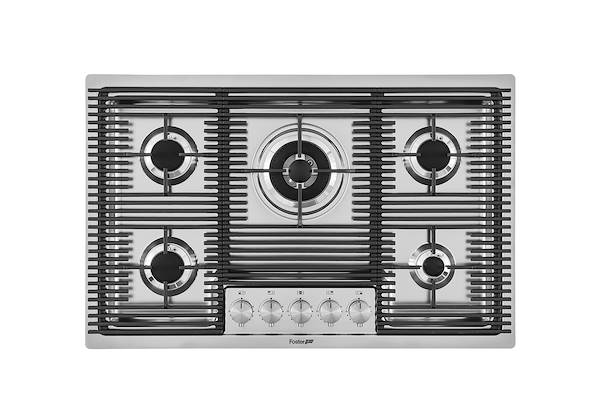 Kochfeld Milanello 5F, Gaskochfelder