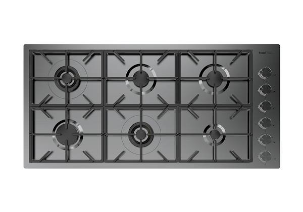 Kochfeld Foster Milano PVD Gun metal, Gaskochfelder