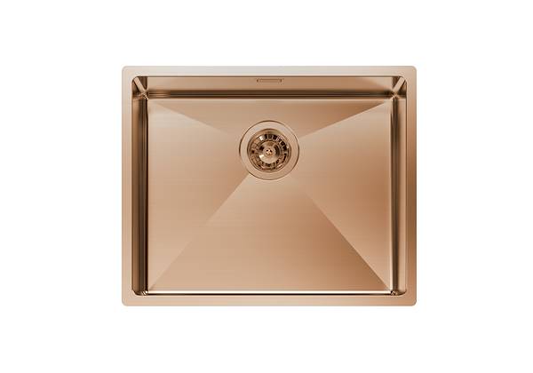 Spülbecken Quadra R12 Brandy Fumè, Edelstahlspülen