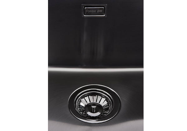 Überlauf-Abfluss mit Blende 3, 5" Gun Metal, Zubehör und Ergänzungen