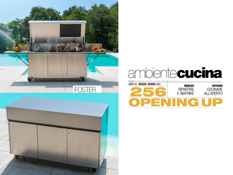 Foster auf den Seiten der Ambiente Cucina Nr. 256