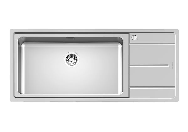 Spülbecken Evo, Edelstahlspülen