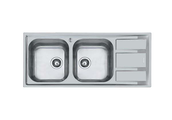 Spülbecken Foster Marine, Edelstahlspülen