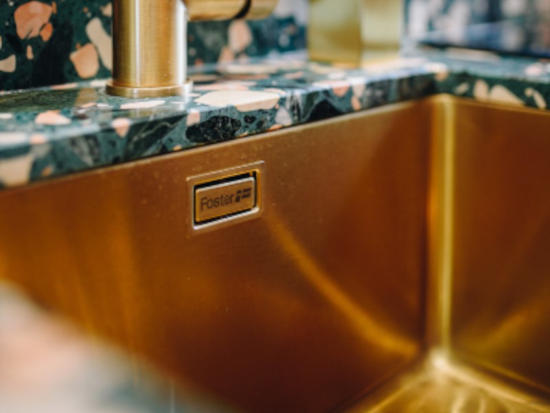 Ästhetik und Funktionalität, Unterbauspüle, Designerspülen, platzsparende Spülen