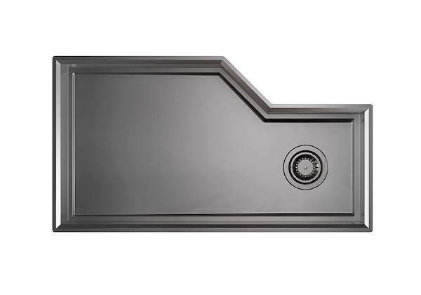 Spülbecken DIade Gun Metal Fumè, Edelstahlspülen