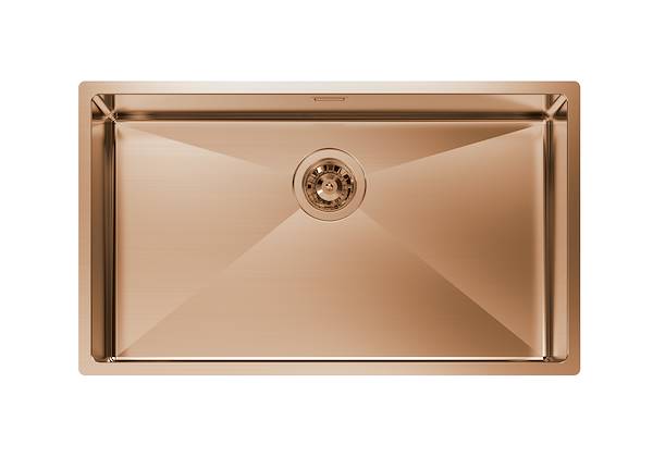 Spülbecken Quadra R12 Brandy, Edelstahlspülen