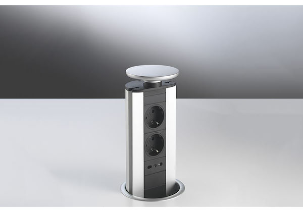 Totem3, Einbau-Steckdosenhalter