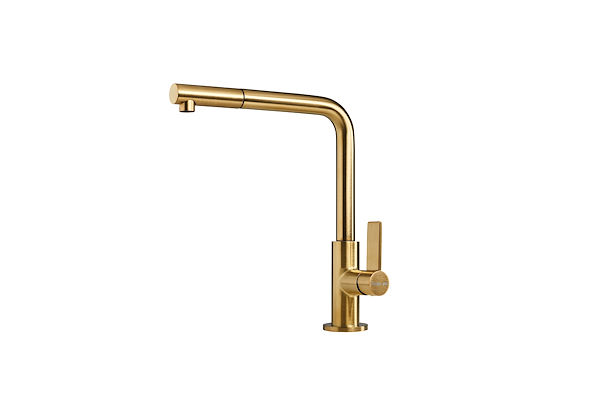 VELA PLUS GOLD satiniert, Mischbatterien