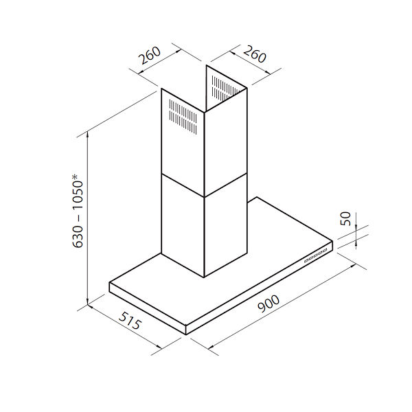 Dunstabzugshaube Master wall