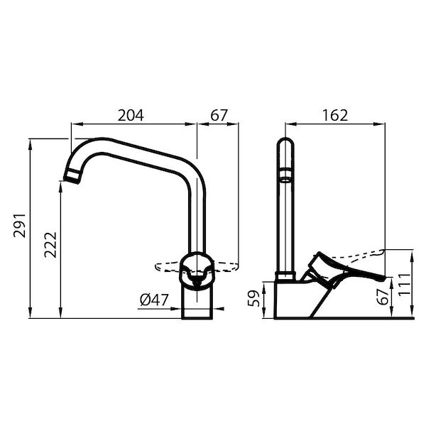 Mischbatterie S1000 - Z85