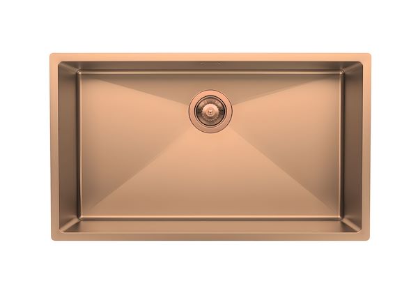 Spülbecken Quadra R12 Brandy Fumè