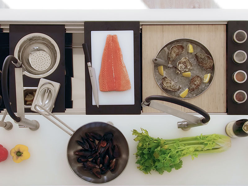 Verwandeln Sie Ihre Spüle in eine Arbeitsstation