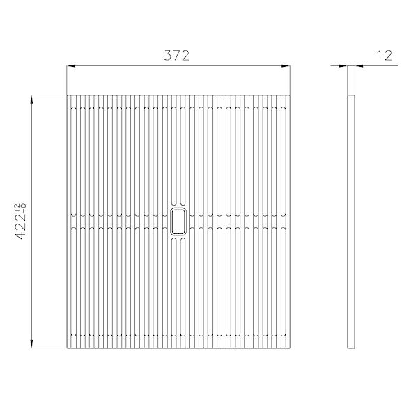 Schwarze Gitter Milanello