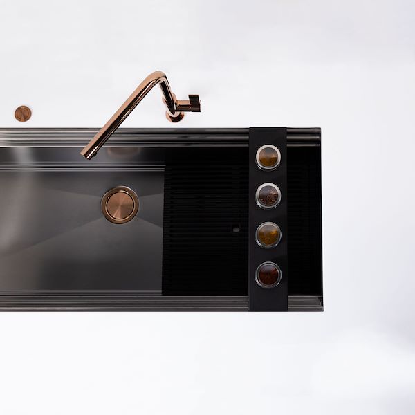 Edelstahl PVD Gun Metal 