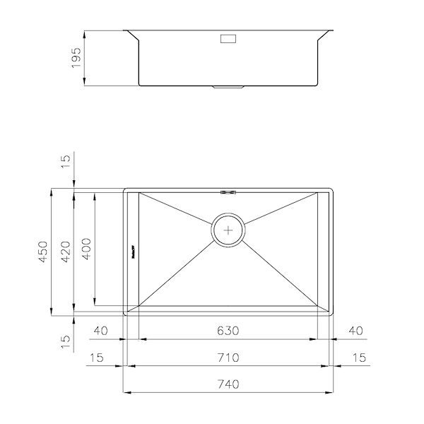 Spülbecken GK vintage