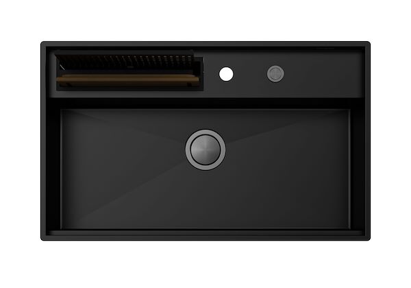 Spülbecken Galante Black Fumè