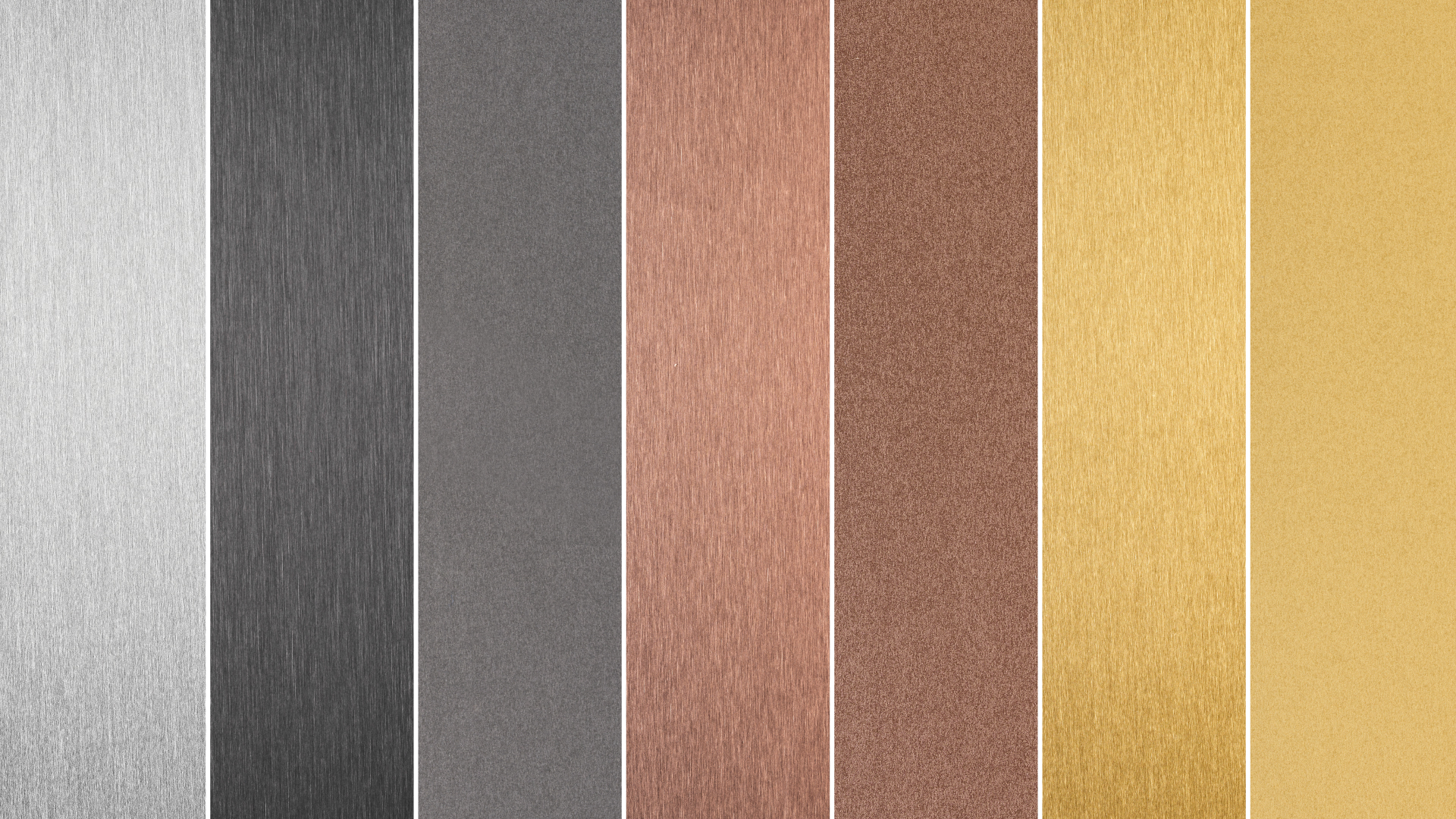 Der rote Faden der Kollektion: PVD