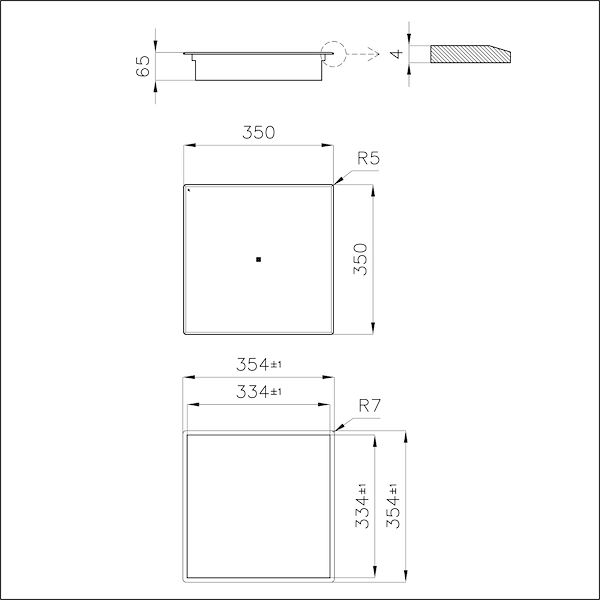 Kochfeld - Kochplatte Modular Induction Quadra