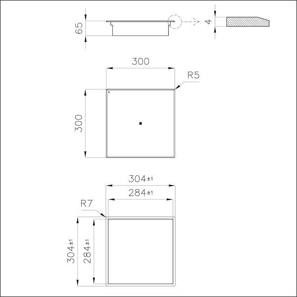 Kochfeld - Kochplatte Modular Induction Quadra