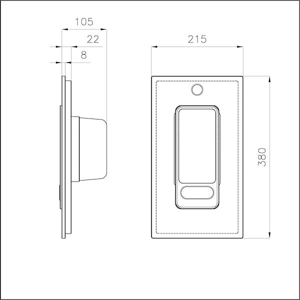 Satz Reibe mit Halterung für Ring und Auffangschale