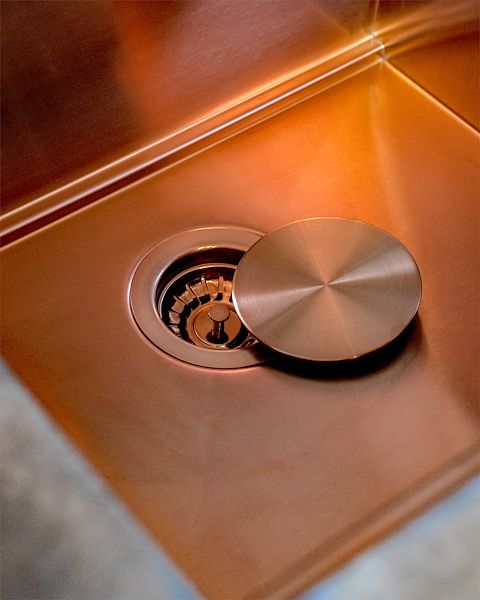 Abflussabdeckung Copper