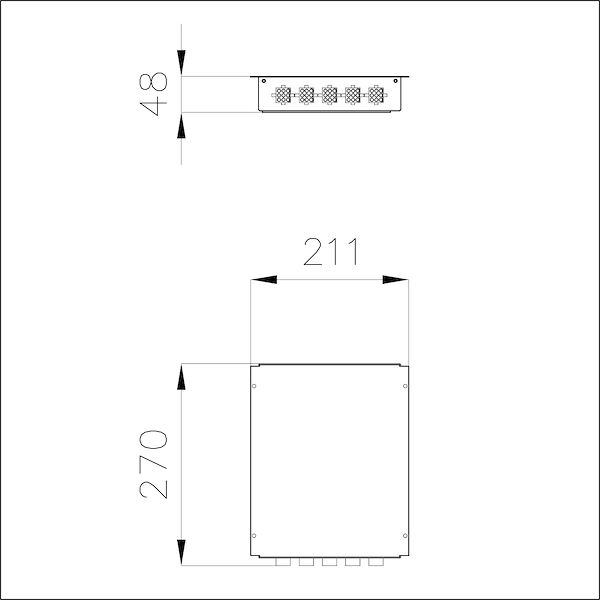 Modular Induction - Anschlussdose