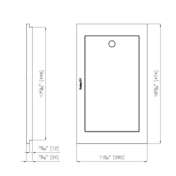 Schneidebrett Twin HDPE + Black