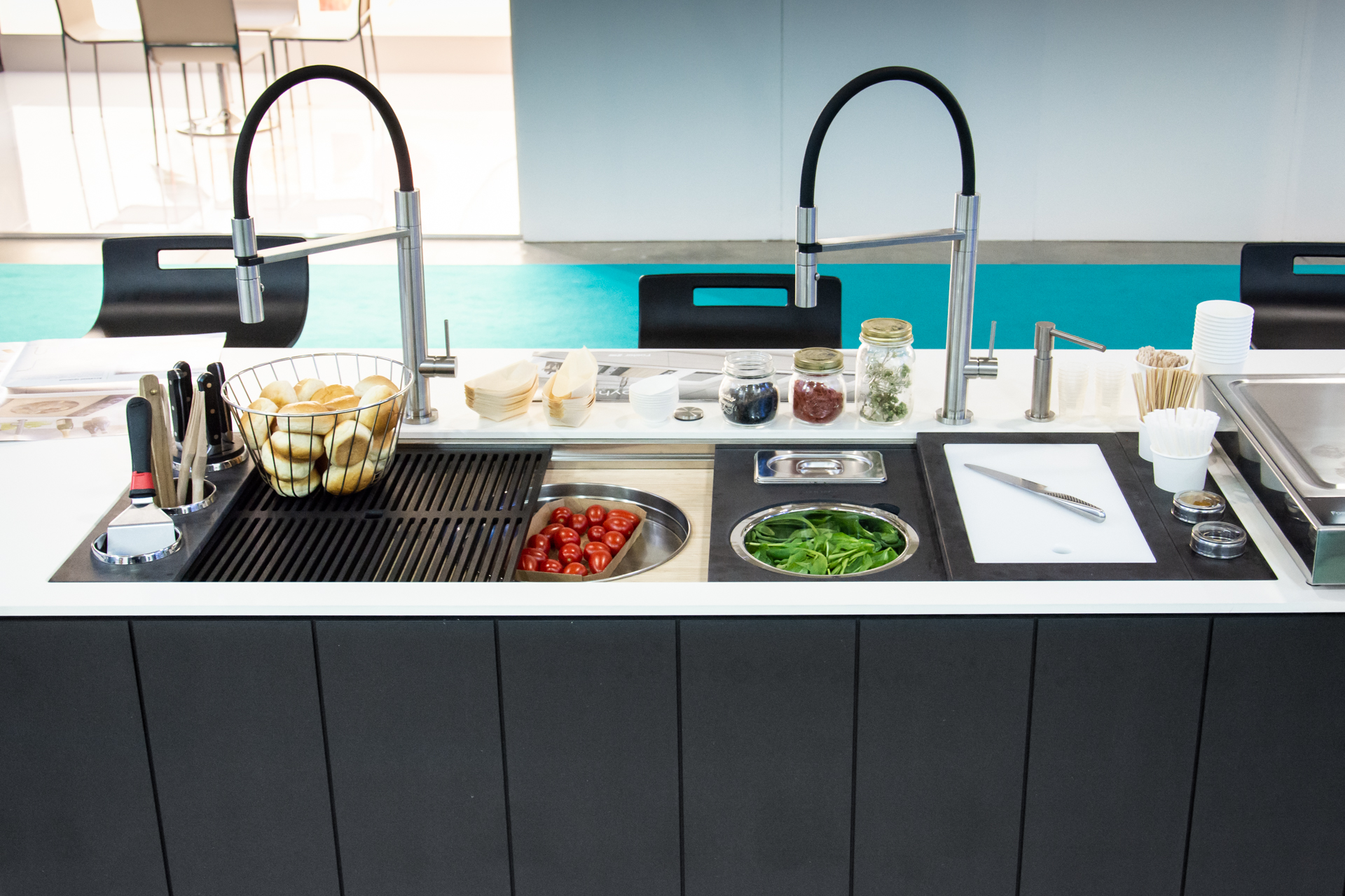 Multifunktionale Spülstation für die Küche