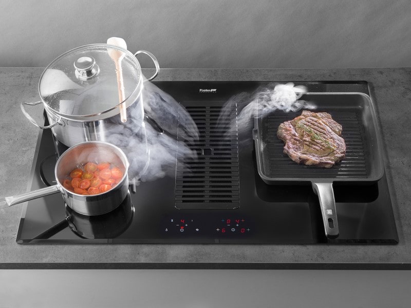 Induktionskochfeld mit Dunstabzug FOSTER MILANO AIR