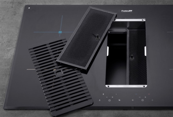 Induktionskochfeld mit Dunstabzug FOSTER MILANO AIR